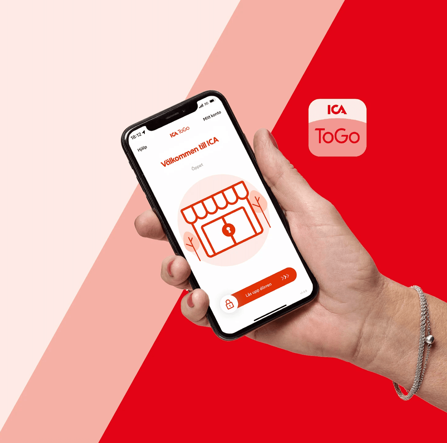 “Appen är helt avgörande för ICA ToGo-verksamheten. Funktionaliteten är viktig – BankID, skanna, betala – men det absolut mest avgörande är användarvänligheten. Att den är så lätt att använda gör att den obemannade köpupplevelsen blir sömlös.”